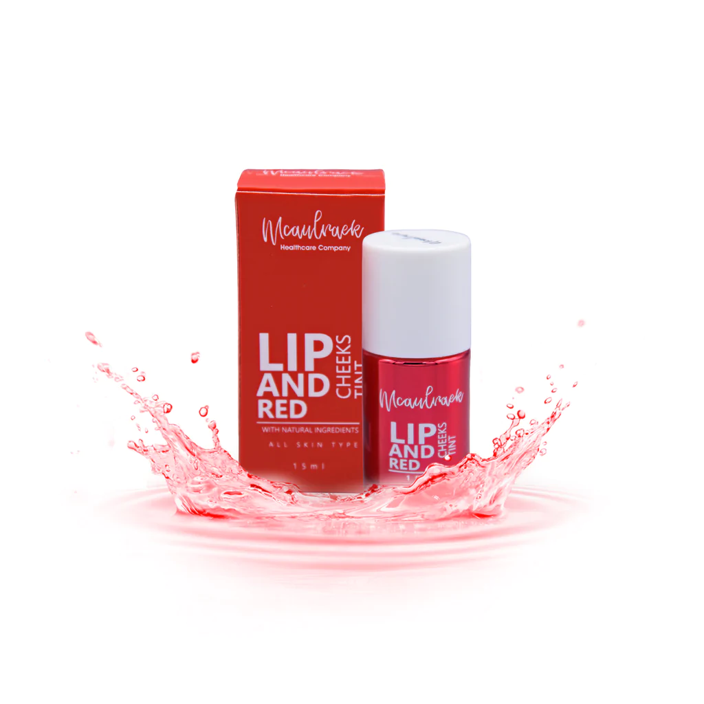Lip and Cheeks Tint (RED)