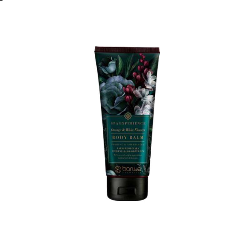 Orange & White Flowers Body Balm Firming & Nourishing