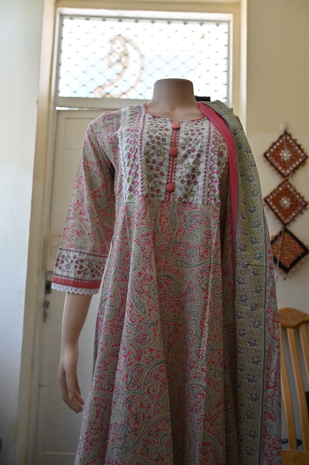 3 Pcs Stitched Dress – YAC05